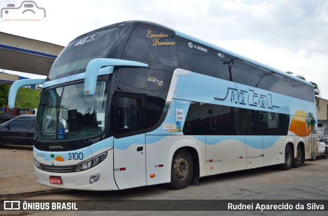 Transportadora Turística Natal 3100 na cidade de Mogi das Cruzes, São Paulo, Brasil, por Rudnei Aparecido da Silva. ID da foto: 7165155.