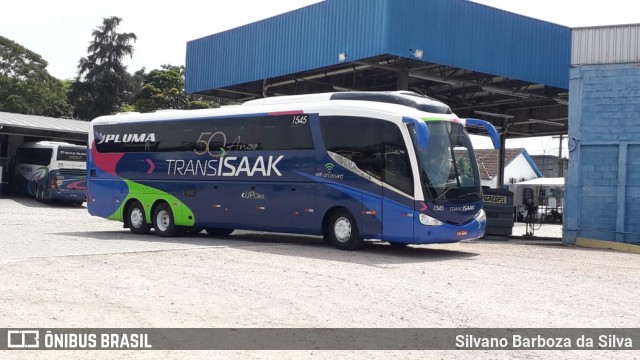 Trans Isaak Turismo 1545 na cidade de Curitiba, Paraná, Brasil, por Silvano Barboza da Silva. ID da foto: 7165591.