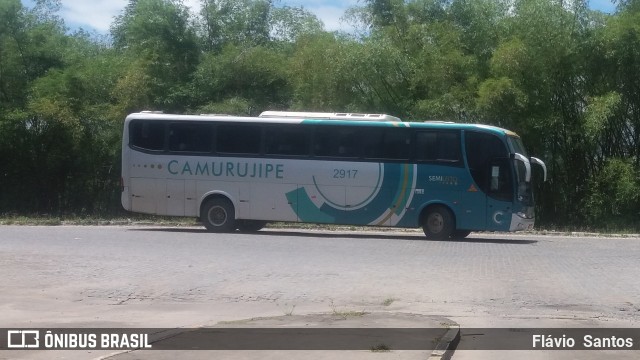 Auto Viação Camurujipe 2917 na cidade de Cruz das Almas, Bahia, Brasil, por Flávio  Santos. Número da foto: #7163601.