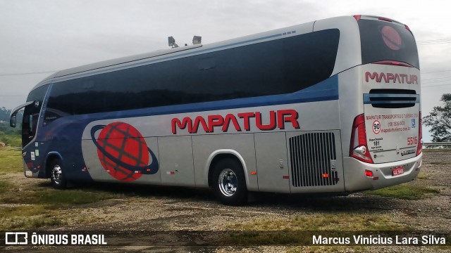 Mapatur Transportes e Turismo 5516 na cidade de São Paulo, São Paulo, Brasil, por Marcus Vinicius Lara Silva. Número da foto: #7163902.