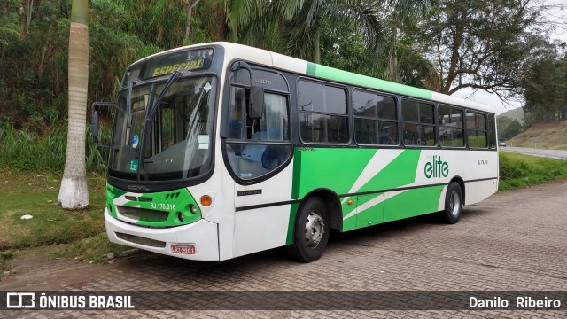 Viação Elite RJ 176.016 na cidade de Barra do Piraí, Rio de Janeiro, Brasil, por Danilo  Ribeiro. Número da foto: #7165498.