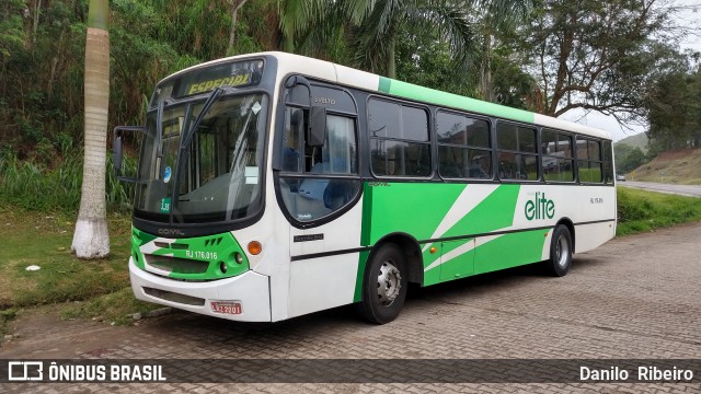 Viação Elite RJ 176.016 na cidade de Barra do Piraí, Rio de Janeiro, Brasil, por Danilo  Ribeiro. ID da foto: 7165498.