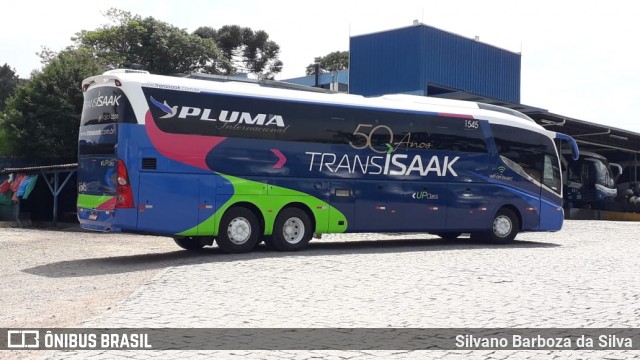 Trans Isaak Turismo 1545 na cidade de Curitiba, Paraná, Brasil, por Silvano Barboza da Silva. ID da foto: 7165595.