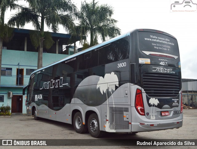 Transportadora Turística Natal 3800 na cidade de Mogi das Cruzes, São Paulo, Brasil, por Rudnei Aparecido da Silva. Número da foto: #7165204.
