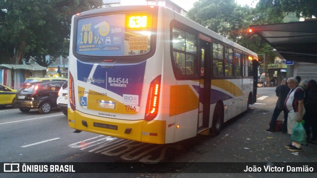 Auto Viação Três Amigos B44544 na cidade de Rio de Janeiro, Rio de Janeiro, Brasil, por João Victor Damião. Número da foto: #7163909.