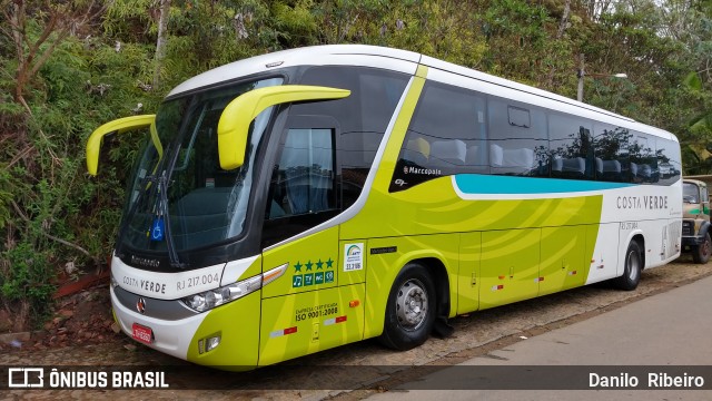 Costa Verde Transportes RJ  217.004 na cidade de Valença, Rio de Janeiro, Brasil, por Danilo  Ribeiro. Número da foto: #7165480.
