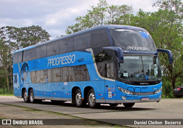 Auto Viação Progresso 6029 na cidade de Recife, Pernambuco, Brasil, por Daniel Cleiton  Bezerra. ID da foto: 7164860.