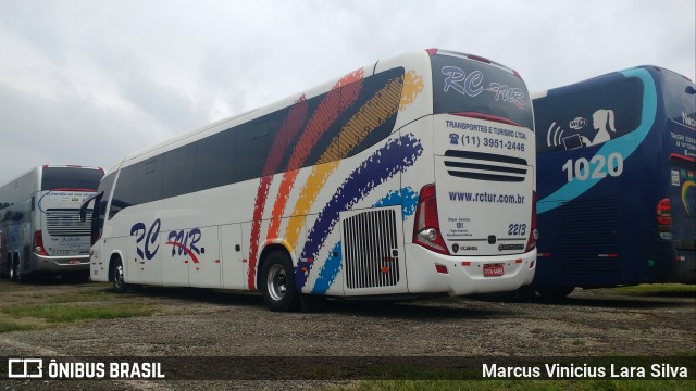 RC Tur Transportes e Turismo 2213 na cidade de São Paulo, São Paulo, Brasil, por Marcus Vinicius Lara Silva. Número da foto: #7164217.