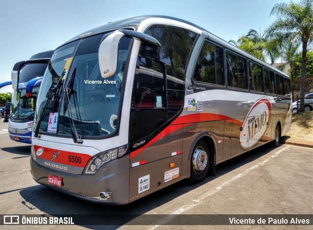 Viação Mimo 6500 na cidade de Olímpia, São Paulo, Brasil, por Vicente de Paulo Alves. ID da foto: 7167521.