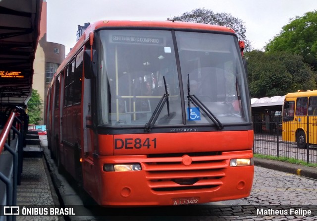Cristo Rei > CCD Transporte Coletivo > SPE Via Mobilidade S/A DE841 na cidade de Curitiba, Paraná, Brasil, por Matheus Felipe. Número da foto: #7167354.