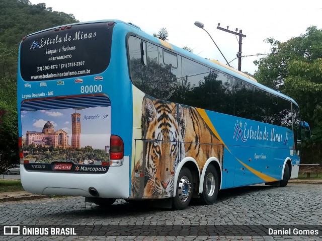 Estrela de Minas Viagens e Turismo 80000 na cidade de Ouro Preto, Minas Gerais, Brasil, por Daniel Gomes. Número da foto: #7167254.