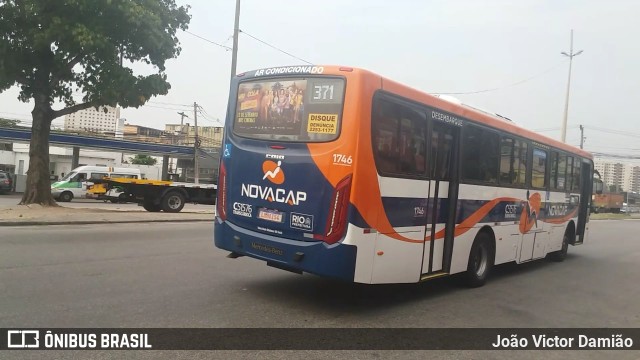 Viação Novacap C51576 na cidade de Rio de Janeiro, Rio de Janeiro, Brasil, por João Victor Damião. Número da foto: #7167847.