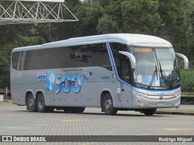 BR-500 Viagens e Turismo RJ 843.002 na cidade de São Paulo, São Paulo, Brasil, por Rodrigo Miguel. ID da foto: 7166758.