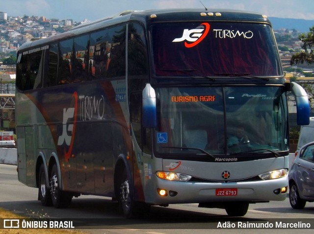 Ônibus Particulares 6793 na cidade de Belo Horizonte, Minas Gerais, Brasil, por Adão Raimundo Marcelino. ID da foto: 7168338.