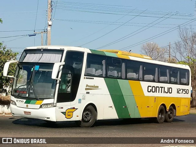 Empresa Gontijo de Transportes 12750 na cidade de Teresina, Piauí, Brasil, por André Fonseca. Número da foto: #7167594.