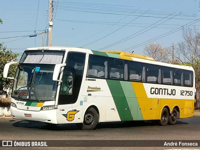 Empresa Gontijo de Transportes 12750 na cidade de Teresina, Piauí, Brasil, por André Fonseca. ID da foto: 7167594.