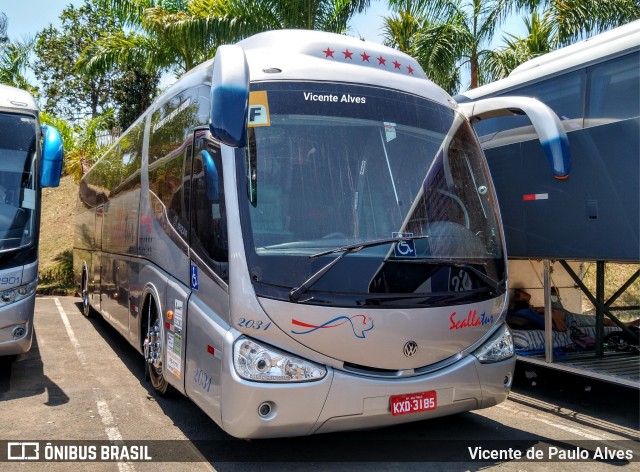 Scalla Tur Transportes 2031 na cidade de Olímpia, São Paulo, Brasil, por Vicente de Paulo Alves. Número da foto: #7166275.