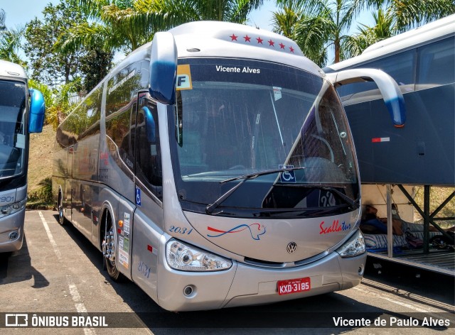 Scalla Tur Transportes 2031 na cidade de Olímpia, São Paulo, Brasil, por Vicente de Paulo Alves. ID da foto: 7166275.