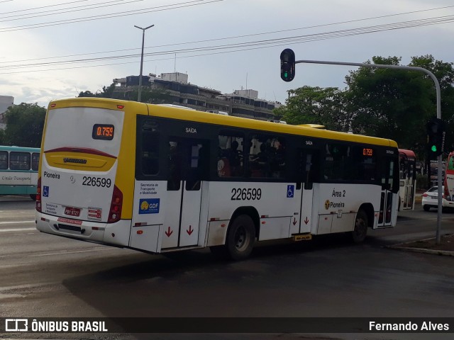 Viação Pioneira 226599 na cidade de Brasília, Distrito Federal, Brasil, por Fernando Alves. Número da foto: #7168315.