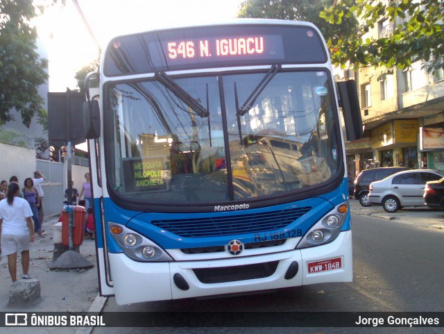 Viação Nossa Senhora da Penha RJ 188.128 na cidade de Nova Iguaçu, Rio de Janeiro, Brasil, por Jorge Gonçalves. Número da foto: #7166962.