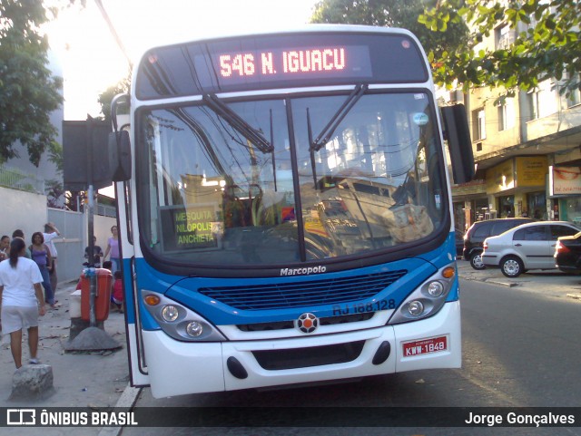 Viação Nossa Senhora da Penha RJ 188.128 na cidade de Nova Iguaçu, Rio de Janeiro, Brasil, por Jorge Gonçalves. ID da foto: 7166962.