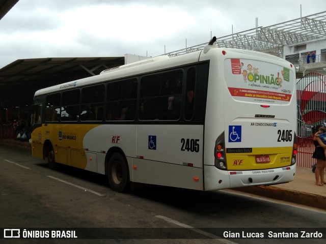 Auto Viação Floresta 2405 na cidade de Rio Branco, Acre, Brasil, por Gian Lucas  Santana Zardo. ID da foto: 7166023.