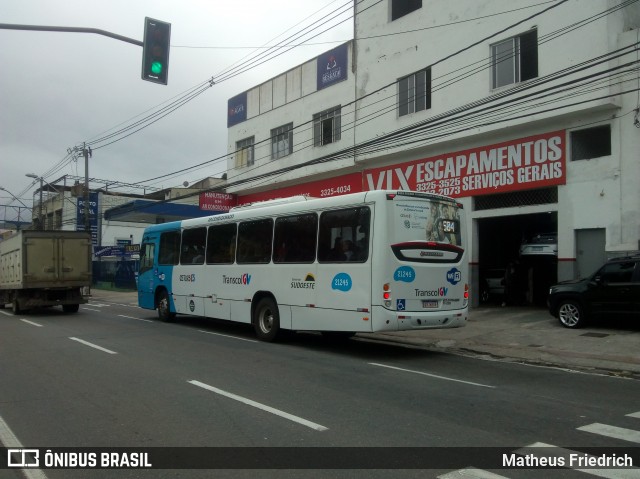Santa Zita Transportes Coletivos 21245 na cidade de Vitória, Espírito Santo, Brasil, por Matheus Friedrich. Número da foto: #7166783.