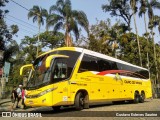 Ouro de Minas Transportes e Turismo RJ 810.003 na cidade de Petrópolis, Rio de Janeiro, Brasil, por Gustavo Esteves Saurine. Número da foto: #:id.