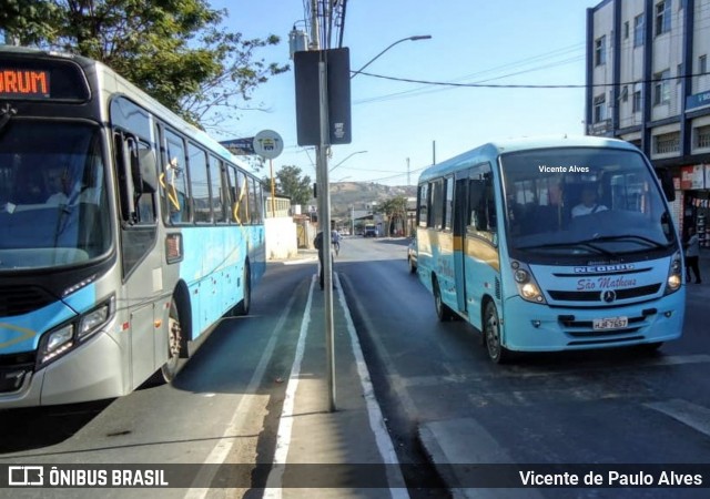 Ônibus Particulares 7657 na cidade de Ribeirão das Neves, Minas Gerais, Brasil, por Vicente de Paulo Alves. ID da foto: 7170063.