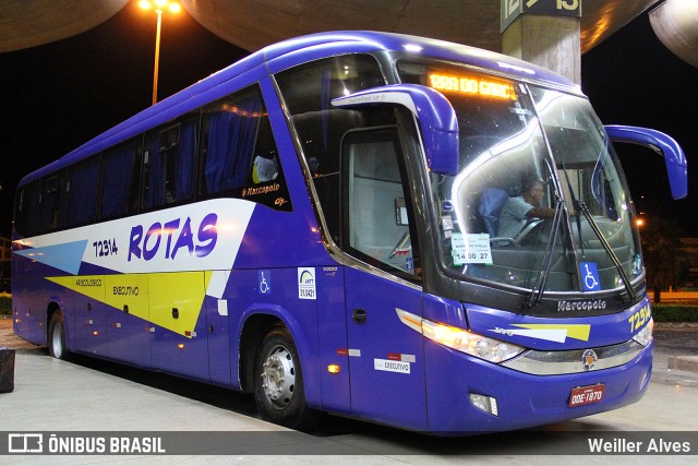 RodeRotas - Rotas de Viação do Triângulo 72314 na cidade de Uberlândia, Minas Gerais, Brasil, por Weiller Alves. ID da foto: 7169706.