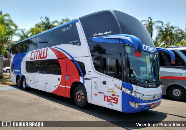 CMW Transportes 1129 na cidade de Olímpia, São Paulo, Brasil, por Vicente de Paulo Alves. ID da foto: 7169258.