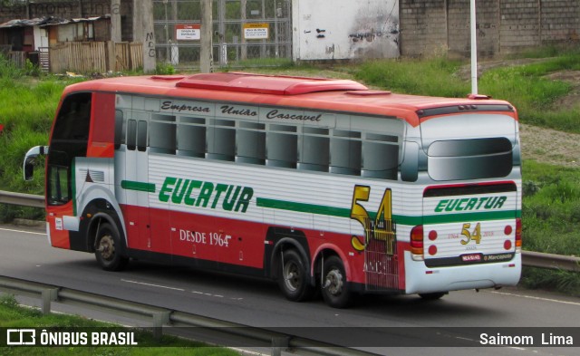 Eucatur - Empresa União Cascavel de Transportes e Turismo 4429 na cidade de Cariacica, Espírito Santo, Brasil, por Saimom  Lima. ID da foto: 7170901.