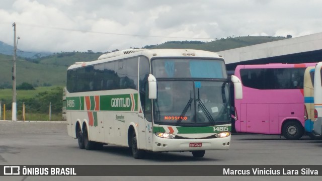 Empresa Gontijo de Transportes 14815 na cidade de Roseira, São Paulo, Brasil, por Marcus Vinicius Lara Silva. ID da foto: 7170075.