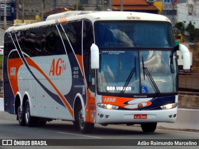 AG Tur 1350 na cidade de Belo Horizonte, Minas Gerais, Brasil, por Adão Raimundo Marcelino. ID da foto: 7170784.