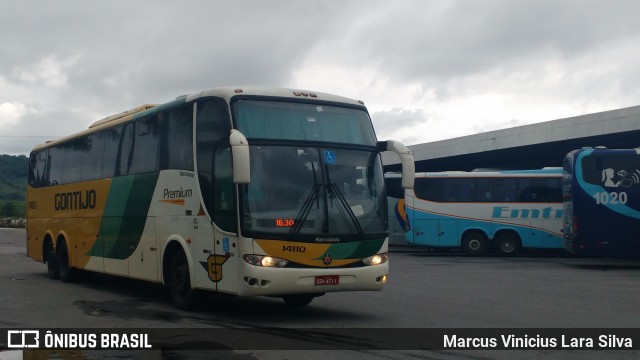 Empresa Gontijo de Transportes 14110 na cidade de Roseira, São Paulo, Brasil, por Marcus Vinicius Lara Silva. Número da foto: #7170144.