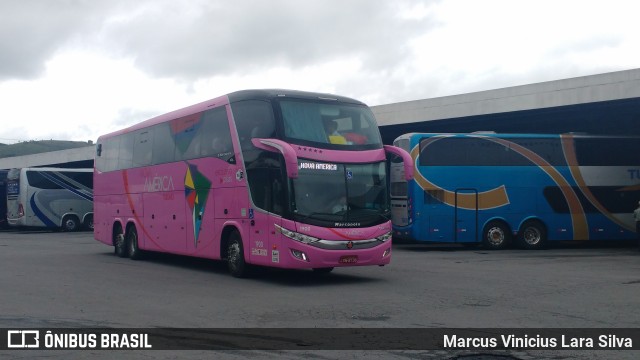 Nova América Turismo 1900 na cidade de Roseira, São Paulo, Brasil, por Marcus Vinicius Lara Silva. Número da foto: #7170134.