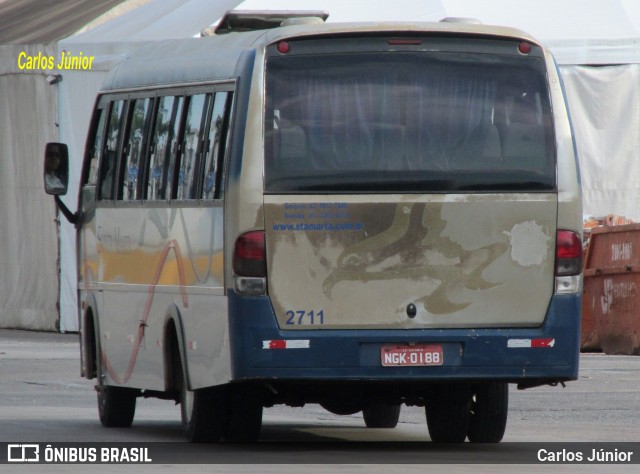 Expresso Santa Marta 2711 na cidade de Goiânia, Goiás, Brasil, por Carlos Júnior. ID da foto: 7170055.