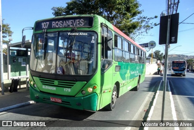 Saritur - Santa Rita Transporte Urbano e Rodoviário 179 na cidade de Ribeirão das Neves, Minas Gerais, Brasil, por Vicente de Paulo Alves. ID da foto: 7172632.