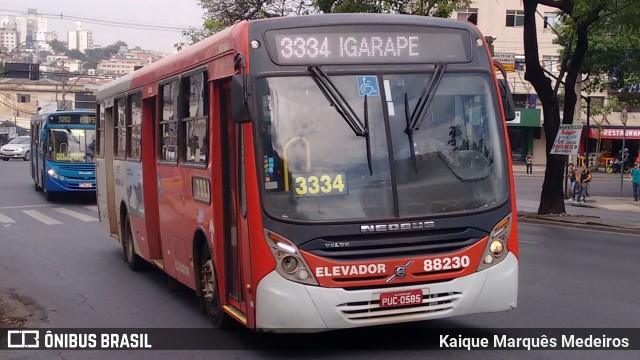 Viação Novo Retiro 88230 na cidade de Belo Horizonte, Minas Gerais, Brasil, por Kaique Marquês Medeiros . Número da foto: #7171156.