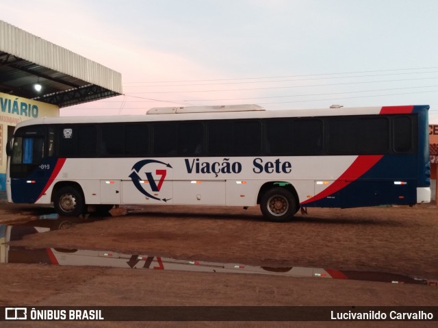 Viação Sete 013 na cidade de Lagoa Alegre, Piauí, Brasil, por Lucivanildo Carvalho. ID da foto: 7172214.