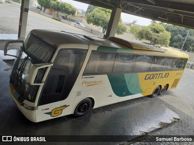 Empresa Gontijo de Transportes 12540 na cidade de Curvelo, Minas Gerais, Brasil, por Samuel Barbosa. Número da foto: #7171394.