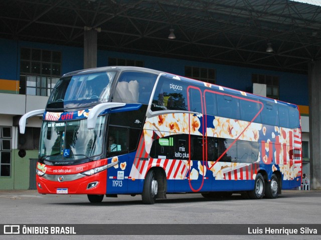 UTIL - União Transporte Interestadual de Luxo 11913 na cidade de Varginha, Minas Gerais, Brasil, por Luis Henrique Silva. Número da foto: #7173757.