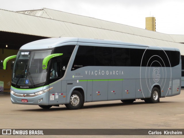 Viação Garcia 8124 na cidade de Maringá, Paraná, Brasil, por Carlos Kircheim. Número da foto: #7173176.