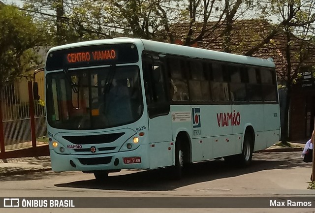 Empresa de Transporte Coletivo Viamão 9038 na cidade de Viamão, Rio Grande do Sul, Brasil, por Max Ramos. Número da foto: #7173762.