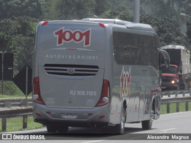 Auto Viação 1001 RJ 108.1105 na cidade de Seropédica, Rio de Janeiro, Brasil, por Alexandre  Magnus. Número da foto: #7173556.