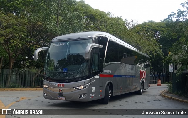 Auto Viação 1001 RJ 108.1096 na cidade de São Paulo, São Paulo, Brasil, por Jackson Sousa Leite. ID da foto: 7173249.