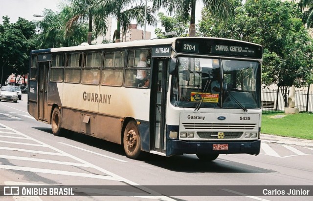 Guarany Transportes e Turismo 5435 na cidade de Goiânia, Goiás, Brasil, por Carlos Júnior. ID da foto: 7172479.