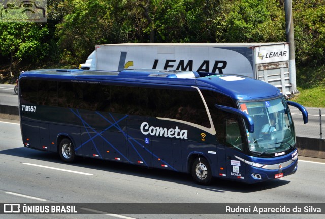 Viação Cometa 719557 na cidade de Arujá, São Paulo, Brasil, por Rudnei Aparecido da Silva. ID da foto: 7171983.