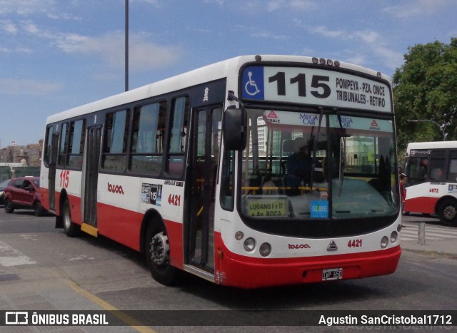 Tarsa 4421 na cidade de Ciudad Autónoma de Buenos Aires, Argentina, por Agustin SanCristobal1712. ID da foto: 7171512.