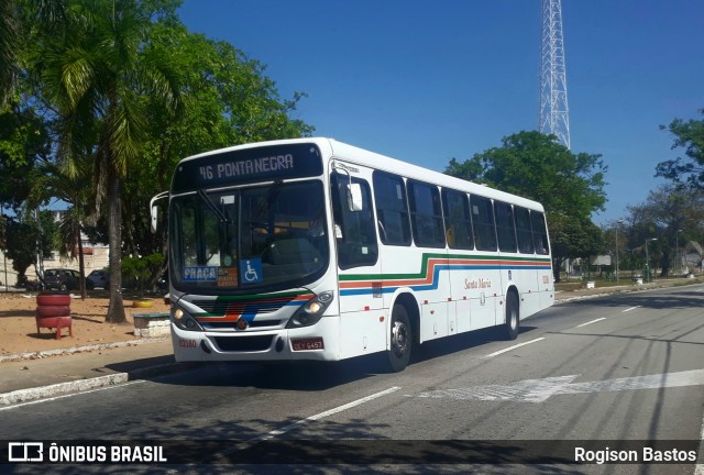 Auto Ônibus Santa Maria Transporte e Turismo 02180 na cidade de Natal, Rio Grande do Norte, Brasil, por Rogison Bastos. Número da foto: #7173827.